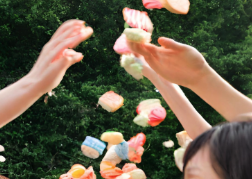 お菓子まき