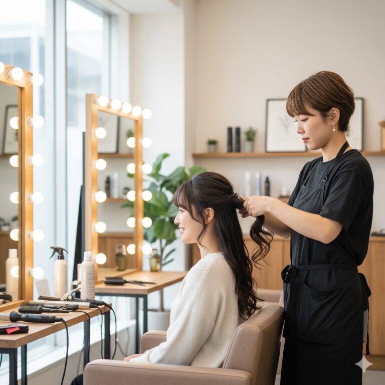 ヘアメイク の紹介写真